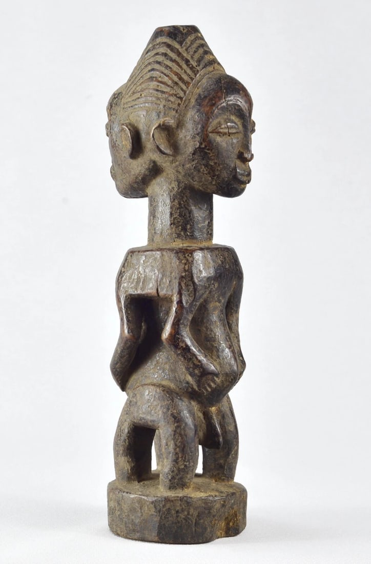 Beautiful HEMBA Kabeja figure janus Statue Congo DRC African Tribal Art MC 1916 - 3