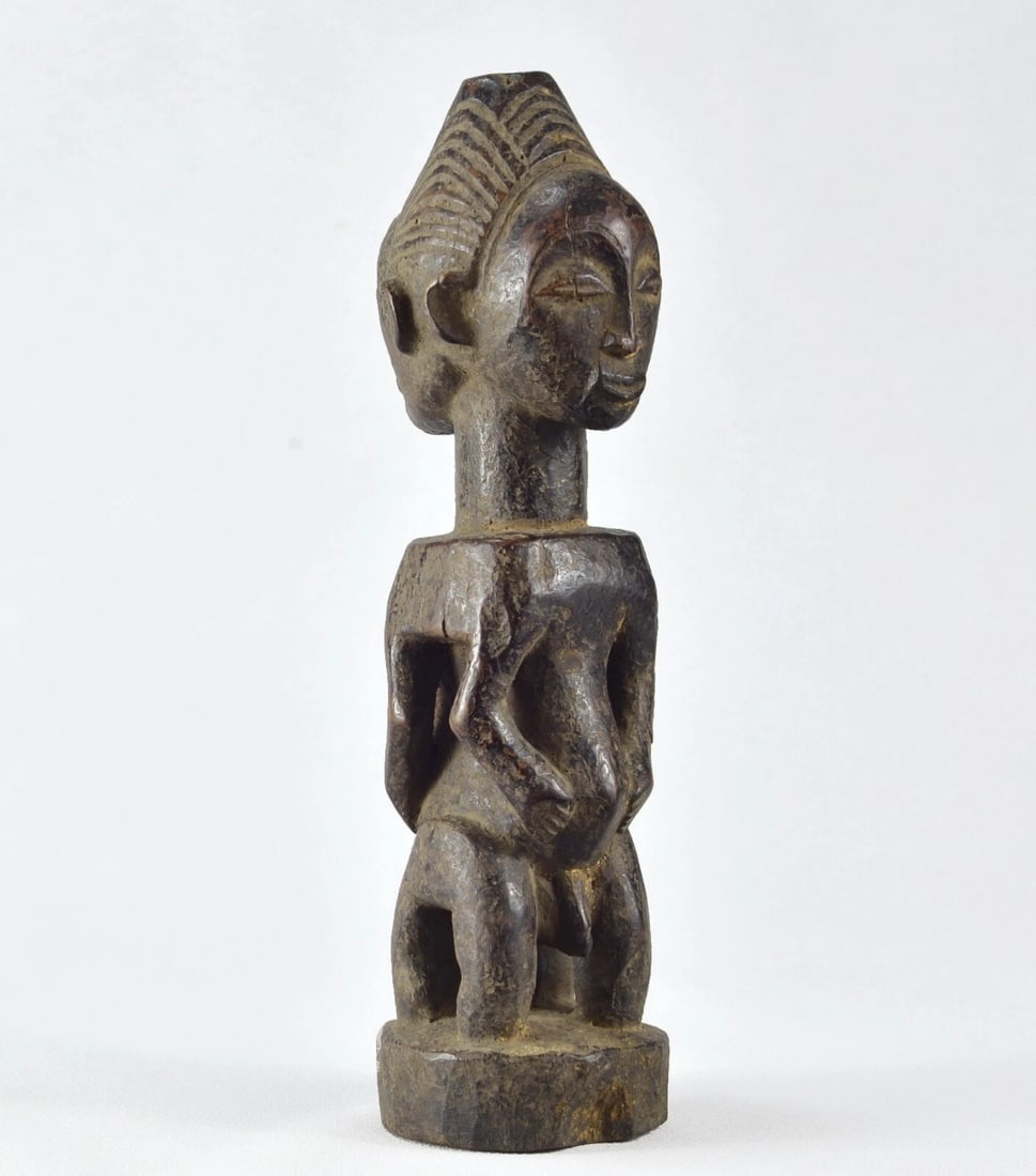 Beautiful HEMBA Kabeja figure janus Statue Congo DRC African Tribal Art MC 1916 - 4