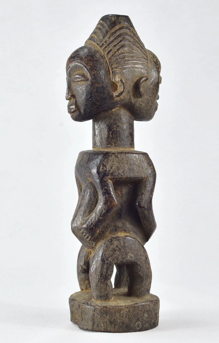 Beautiful HEMBA Kabeja figure janus Statue Congo DRC African Tribal Art MC 1916 - 8