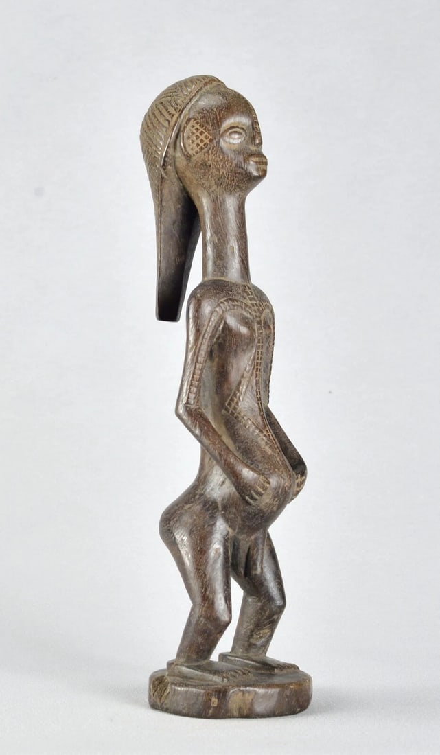 Nice TABWA ancestor figure statue Congo Drc African sculpture Tribal Art 1861 (1 of 11)