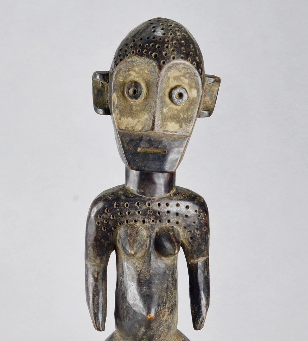 Fine Metoko Female Figure Mituku sculpture statue Congo African Tribal Art 1866 - 2