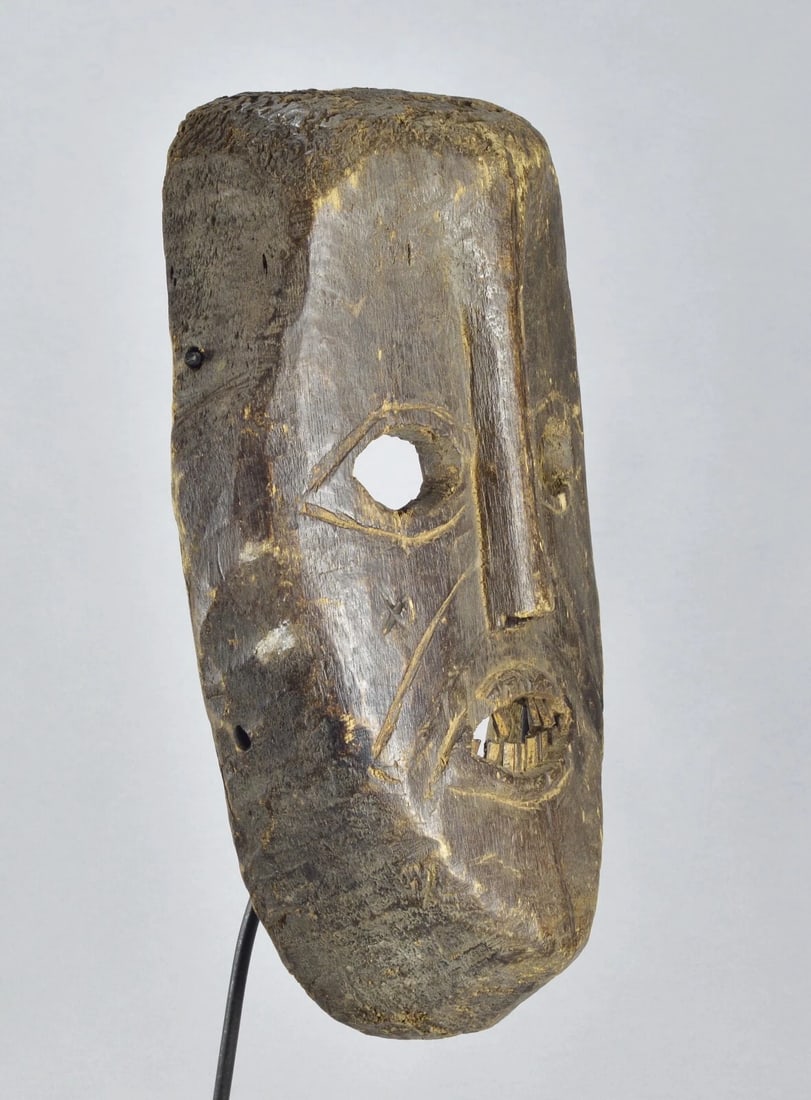 Large mask KOMO KUMU or neighboring people Congo Drc African Tribal Art MC2021 - 4