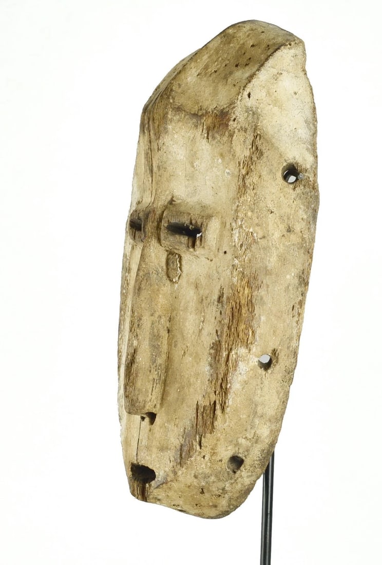 Old LEGA Bwami cult wooden Face Mask Congo Drc Warega African Tribal Art 1127 - 6