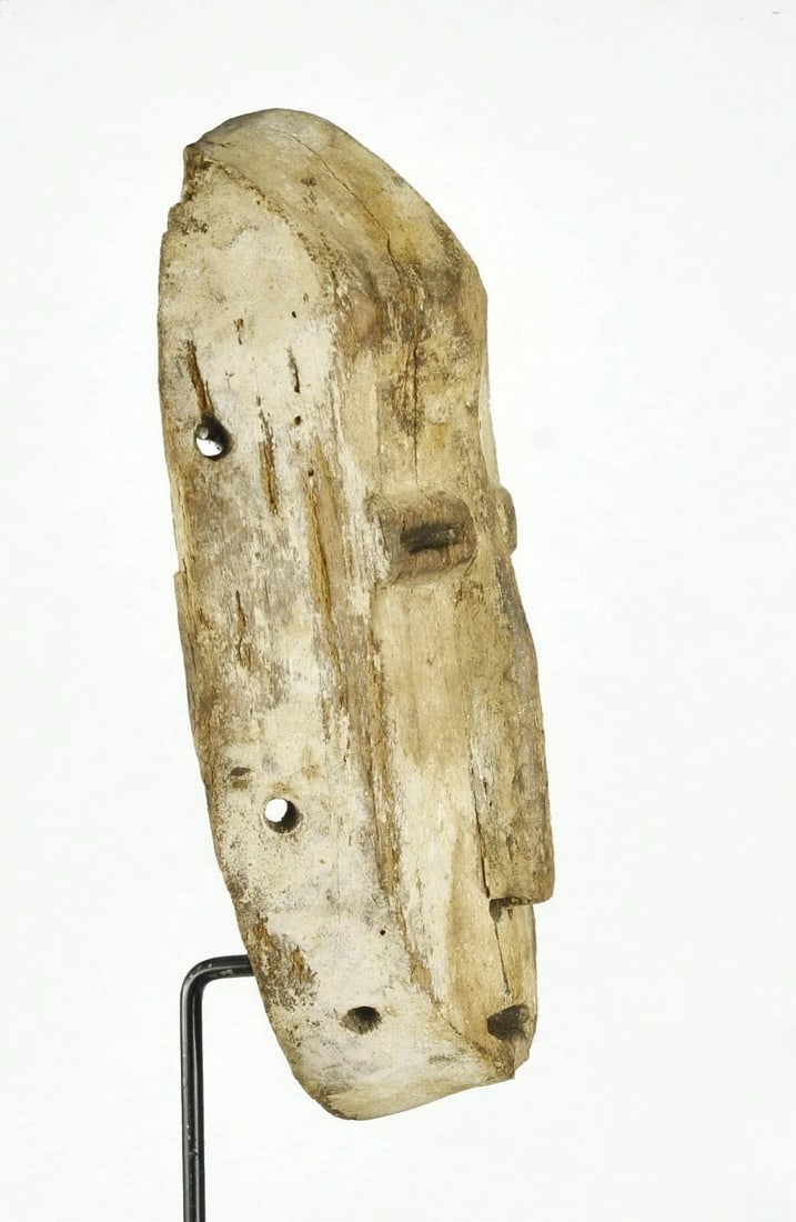 Old LEGA Bwami cult wooden Face Mask Congo Drc Warega African Tribal Art 1127 - 9