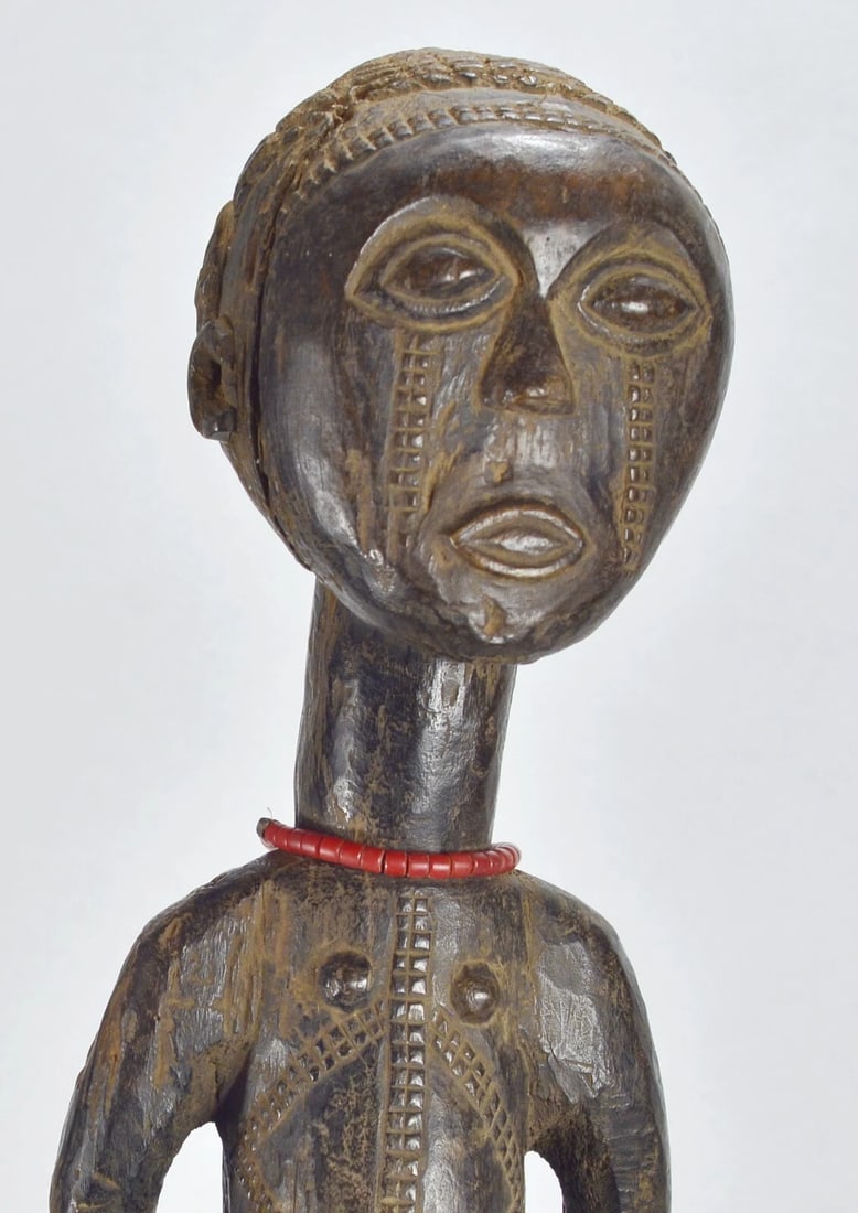 Large 19" TABWA figure statue Congo sculpture African Tribal Art MC 1925 (1 of 9)