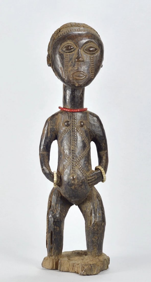 Large 19" TABWA figure statue Congo sculpture African Tribal Art MC 1925 - 2