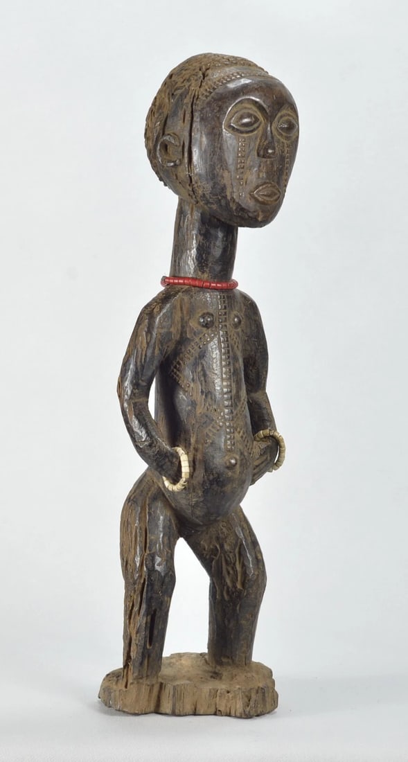 Large 19" TABWA figure statue Congo sculpture African Tribal Art MC 1925 - 8