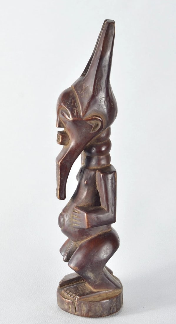 Nice SONGYE Power Figure Fetish Congo Drc African Tribal Art 1708 - 6