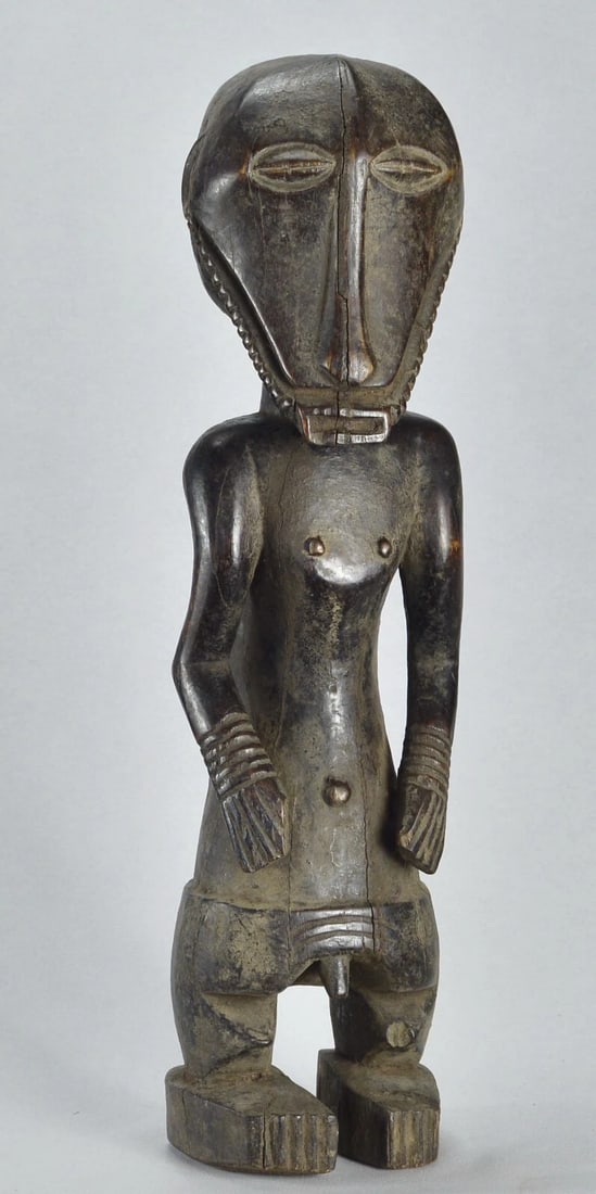 Large BASIKASINGO Ancestor Figure Congo Sikasingo Kasingo Statue Pre Bembe 1723 - 11