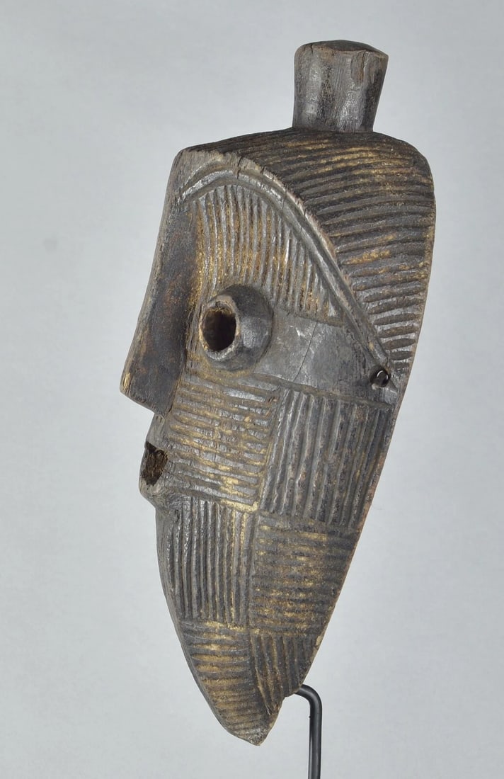 Beautiful &Large Metoko Mask Mituku Congo African Tribal Art MC 1872 - 4