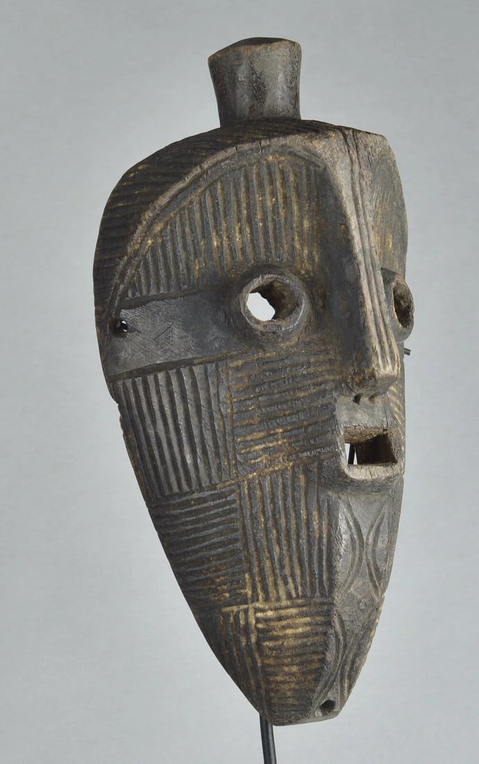 Beautiful &Large Metoko Mask Mituku Congo African Tribal Art MC 1872 - 8