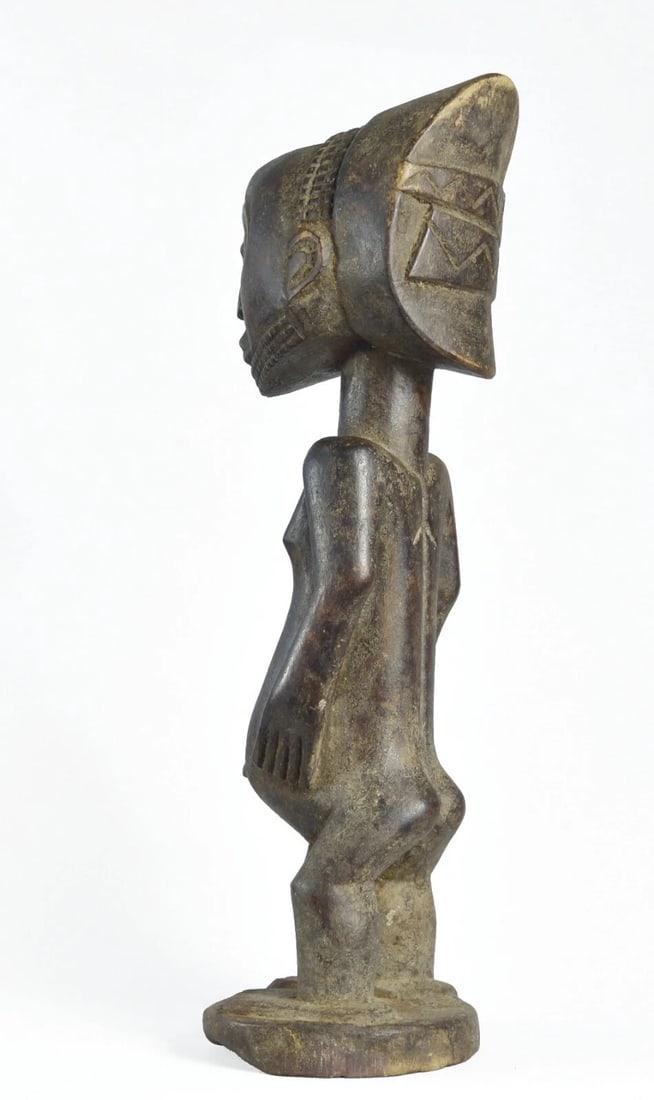Beautiful Singiti HEMBA ancestor figure statue Congo DRC African Tribal Art 1557 - 4