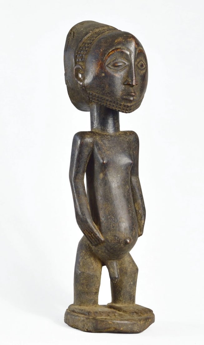Beautiful Singiti HEMBA ancestor figure statue Congo DRC African Tribal Art 1557 - 6