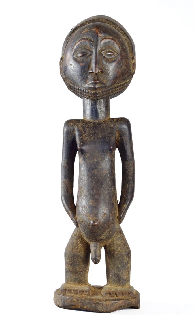 Beautiful Singiti HEMBA ancestor figure statue Congo DRC African Tribal Art 1557 - 9