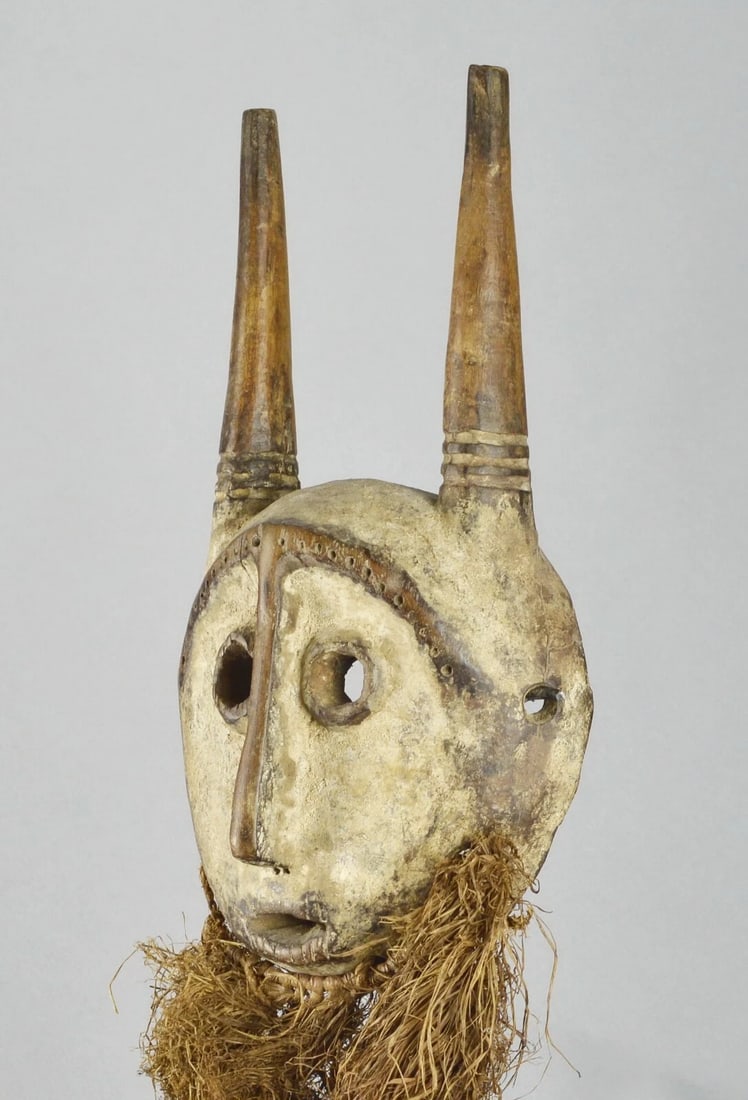 Rare LEGA KWAME Kayamba Mask Bwami Cult Congo Drc African Tribal Art 1131 - 10