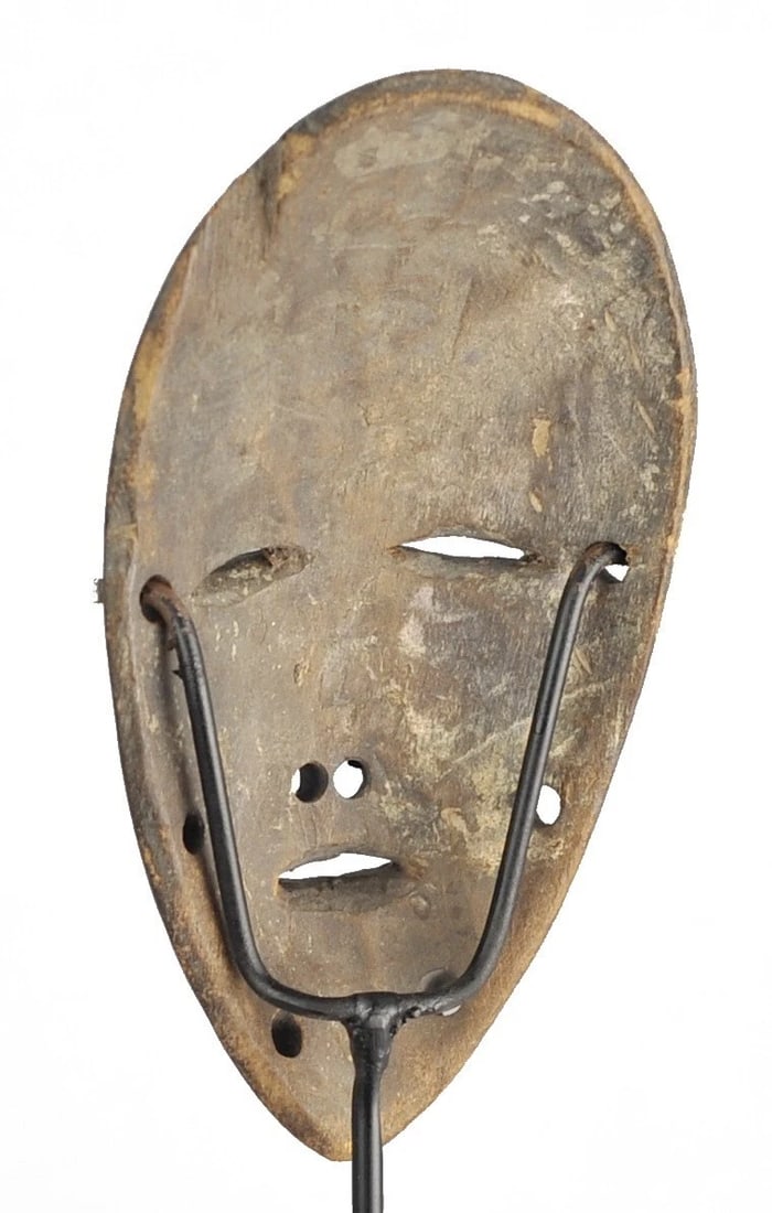 Superb LEGA Lukwakongo small Mask Bwami cult Congo DRC African Tribal Art 1092 - 4