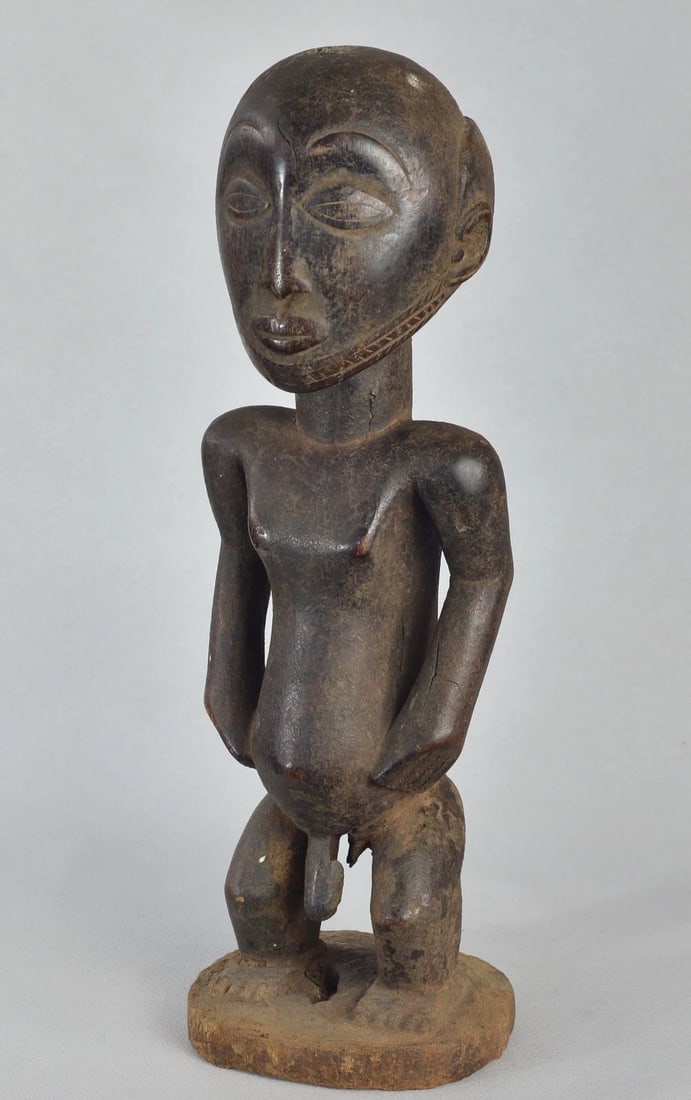 Singiti Statue HEMBA Ancestor Figure Congo DRC African Tribal Art 1823 - 4