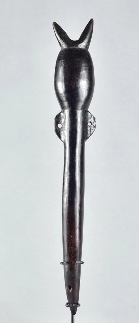 Large Whistle flute Burkina Faso Gurunsi or Mossi Bwaou Nuna flûte african 1800 - 10