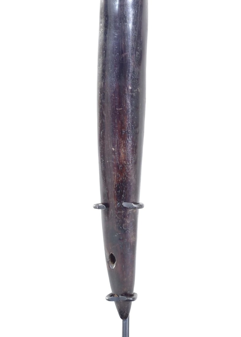 Large Whistle flute Burkina Faso Gurunsi or Mossi Bwaou Nuna flûte african 1800 - 3