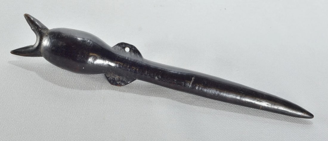 Large Whistle flute Burkina Faso Gurunsi or Mossi Bwaou Nuna flûte african 1800 - 6