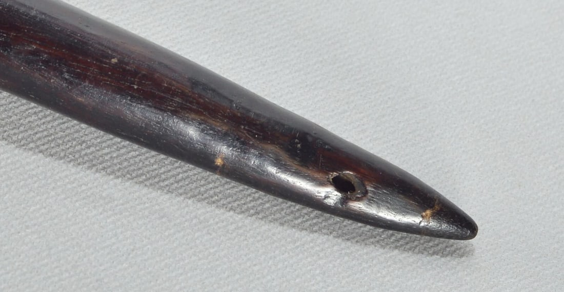 Large Whistle flute Burkina Faso Gurunsi or Mossi Bwaou Nuna flûte african 1800 - 8