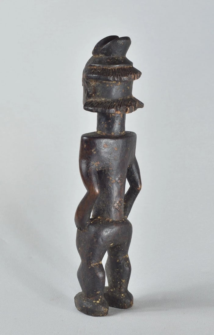 LUBA Shankadi female cult figure statue sculpture Congo Drc African Tribal 1321 - 11