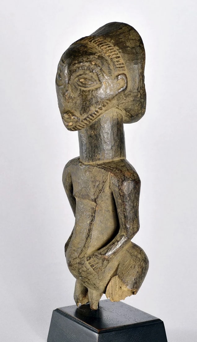 Singiti HEMBA Ancestor Figure Statue Sculpture Congo African Tribal Art 1631 - 6