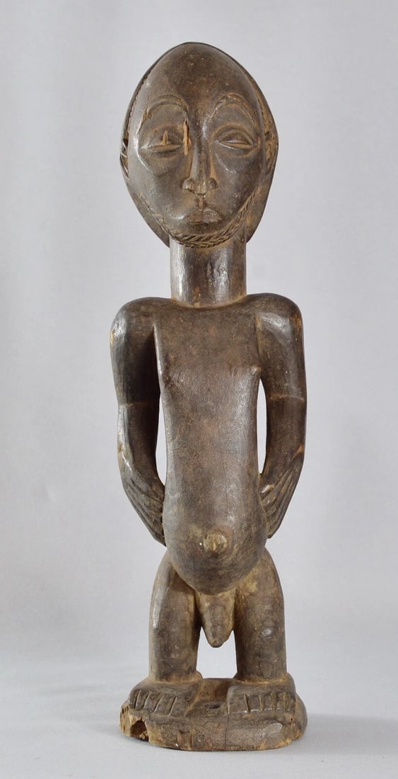 Singiti Statue HEMBA Ancestor Figure Congo DRC African Tribal Art 1705 - 2