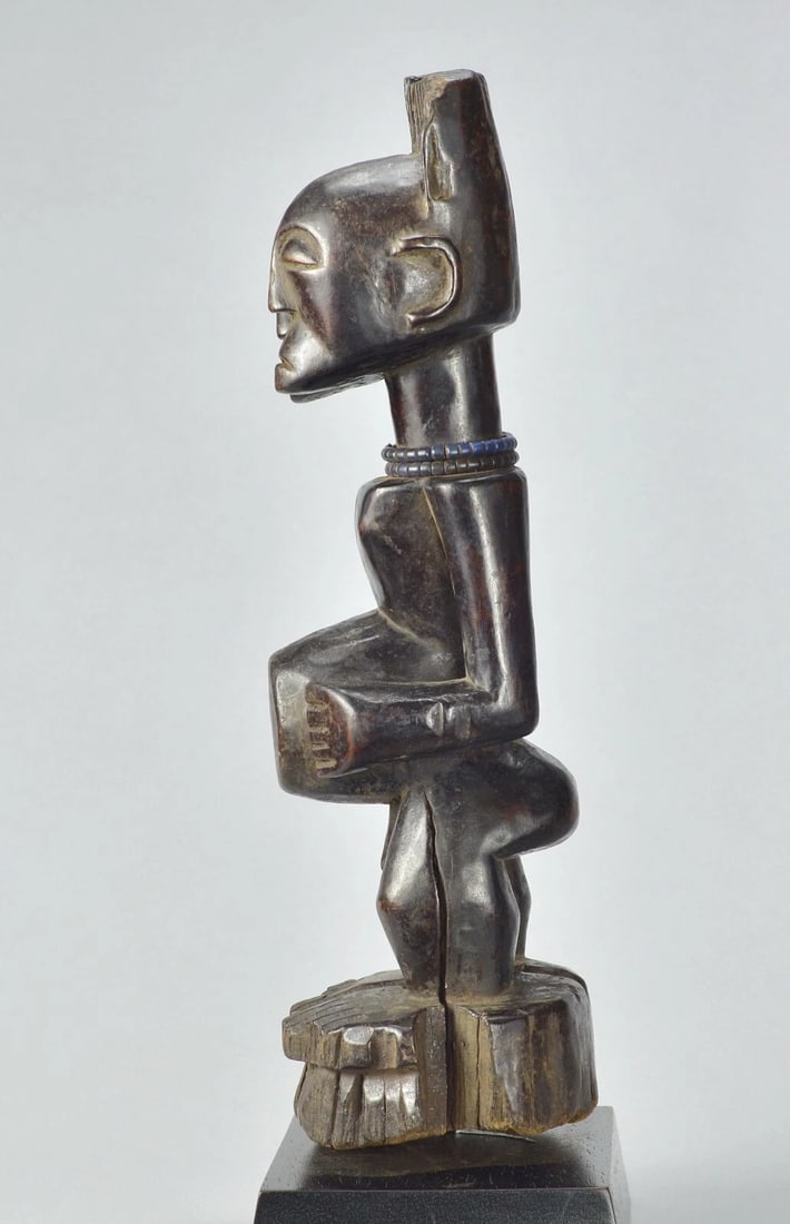 Rare SONGYE Tempa Power figure sculpture statue Congo African Tribal Art 1735 - 10