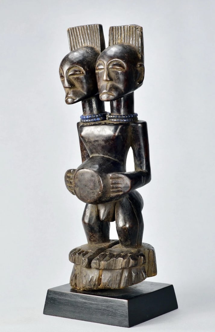 Rare SONGYE Tempa Power figure sculpture statue Congo African Tribal Art 1735 - 3