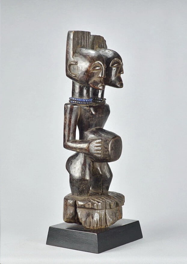 Rare SONGYE Tempa Power figure sculpture statue Congo African Tribal Art 1735 - 5