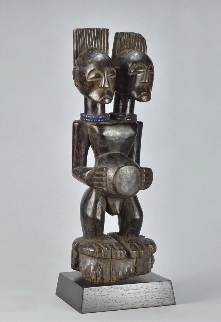 Rare SONGYE Tempa Power figure sculpture statue Congo African Tribal Art 1735 - 8