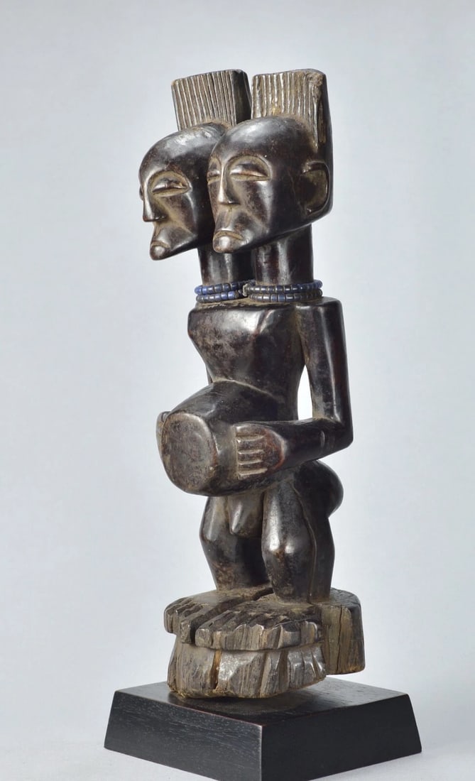 Rare SONGYE Tempa Power figure sculpture statue Congo African Tribal Art 1735 - 9