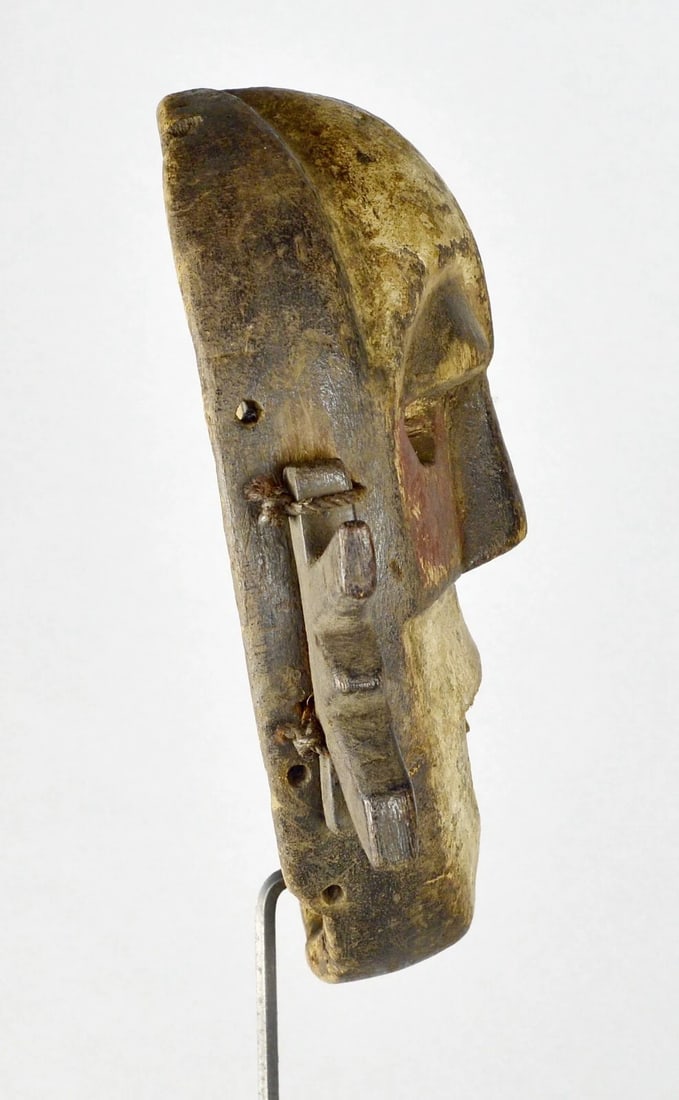 BOA Pongdudu Warrior Mask Congo Drc African Tribal Art 1690 - 9