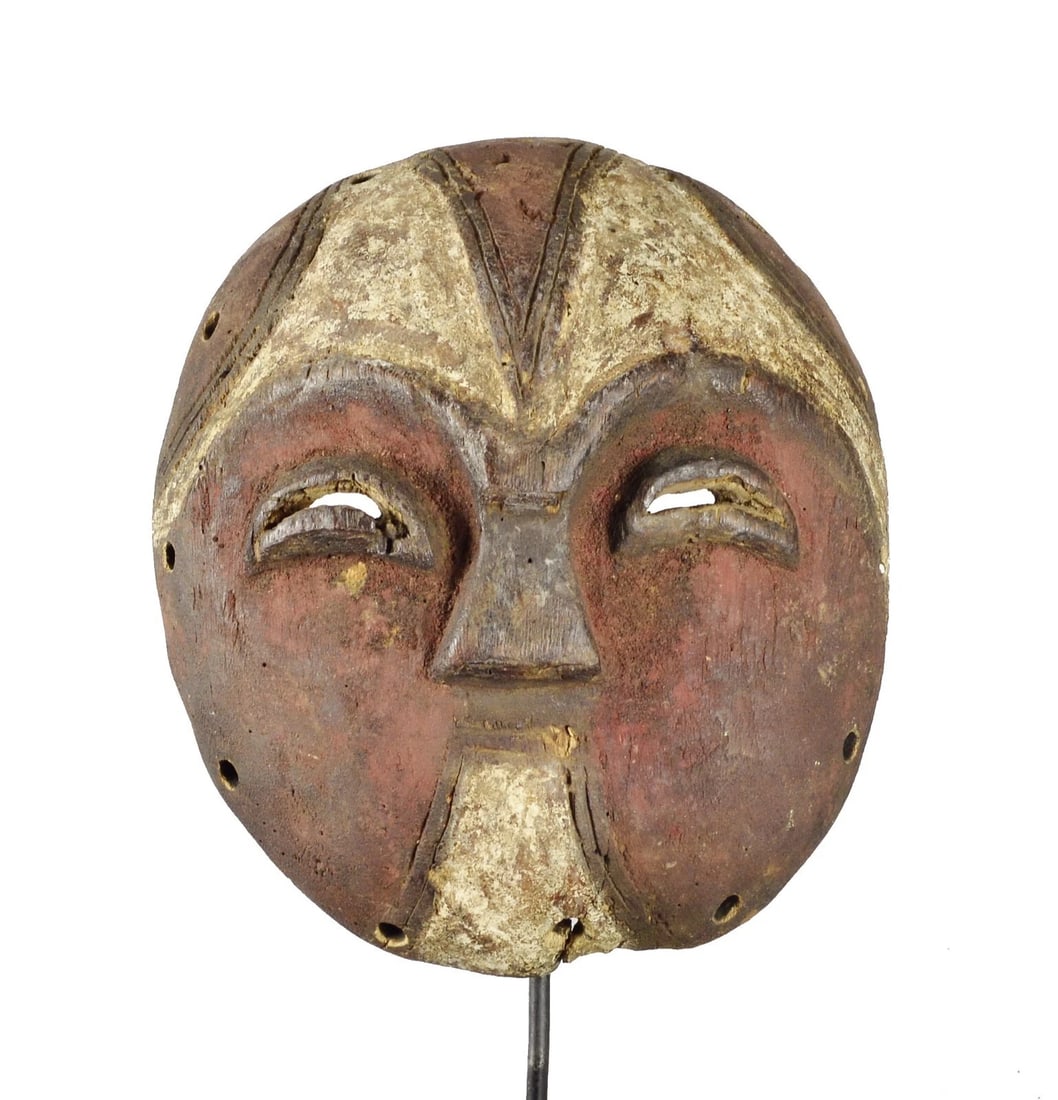 Rare YELA MBOLE BAMBOLE Lilwa Mask Congo Rdc Zaire Kongo African Tribal Art 1367 - 3