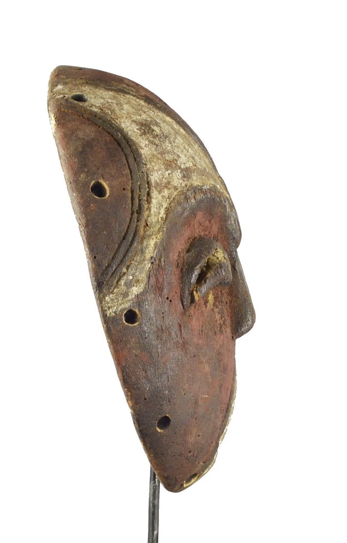 Rare YELA MBOLE BAMBOLE Lilwa Mask Congo Rdc Zaire Kongo African Tribal Art 1367 - 7