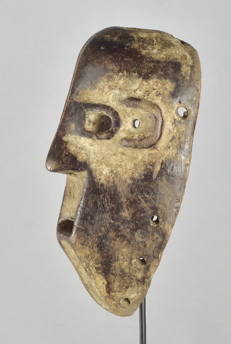 Rare NYANGA wood initiation Mask Congo Drc African Tribal Art Gallery TA1688 - 3