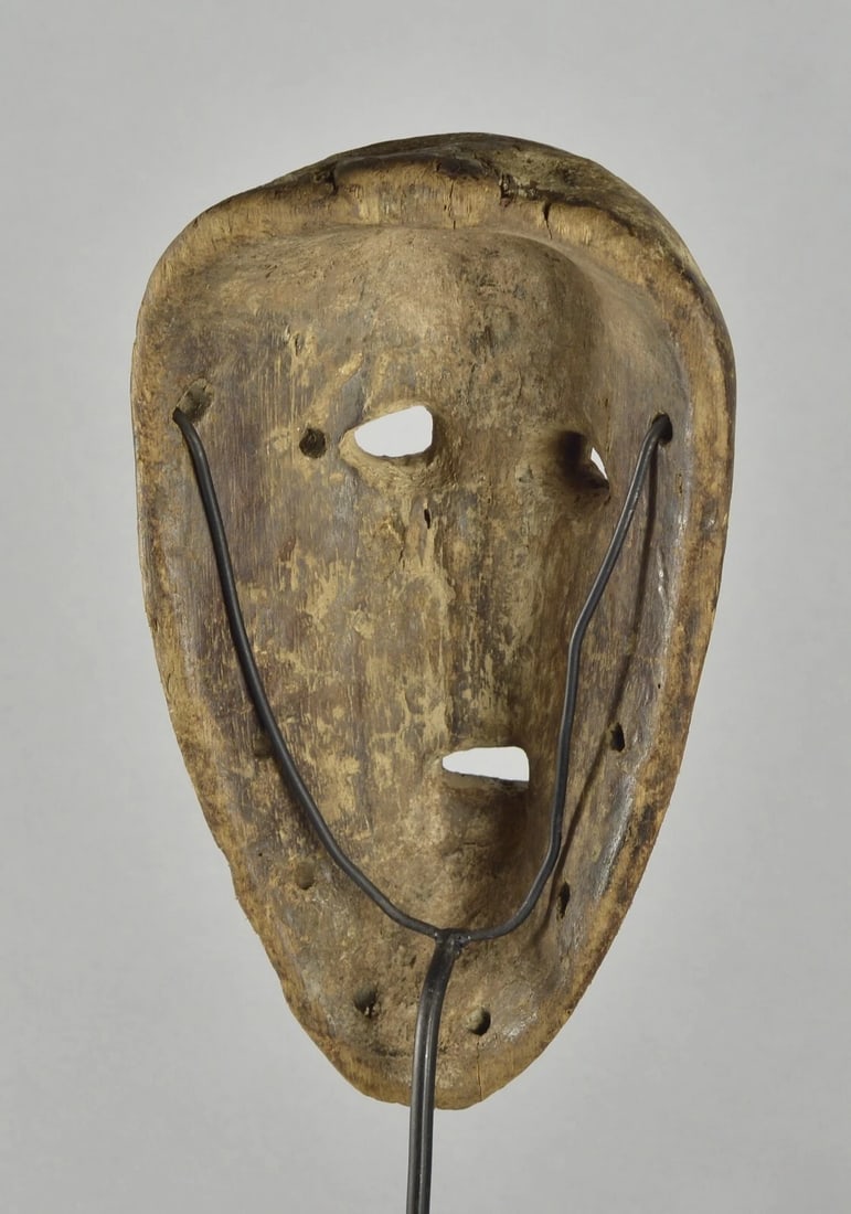 Rare NYANGA wood initiation Mask Congo Drc African Tribal Art Gallery TA1688 - 4