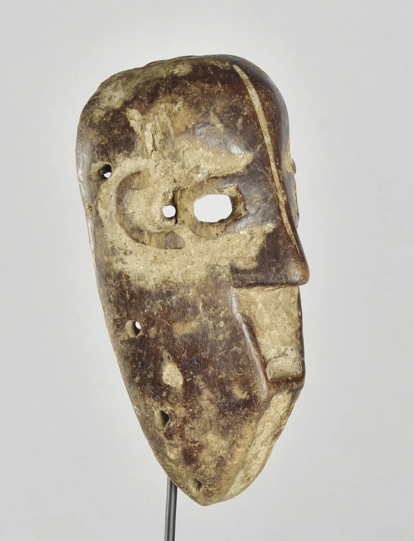 Rare NYANGA wood initiation Mask Congo Drc African Tribal Art Gallery TA1688 - 6