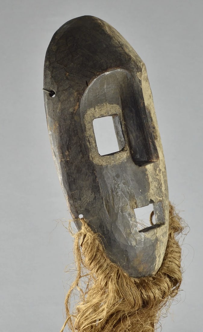 Large KOMO - KUMU wood Mask Ituri Congo Drc African Tribal Art Gallery TA1689 - 4