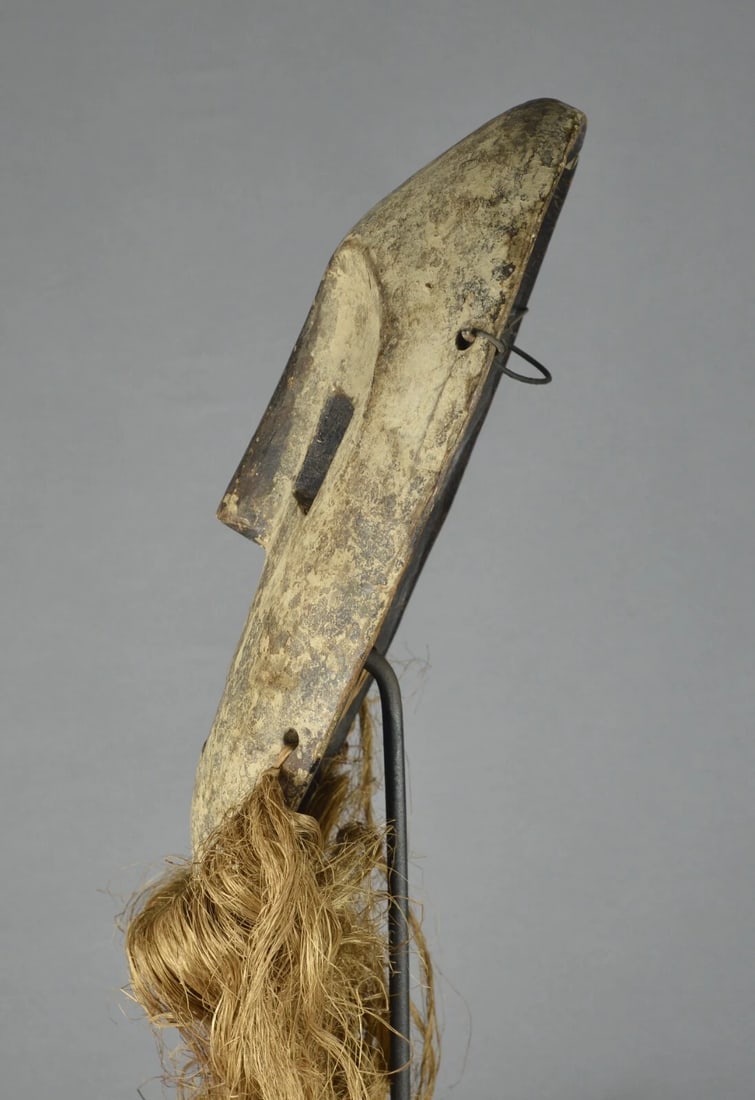 Large KOMO - KUMU wood Mask Ituri Congo Drc African Tribal Art Gallery TA1689 - 7