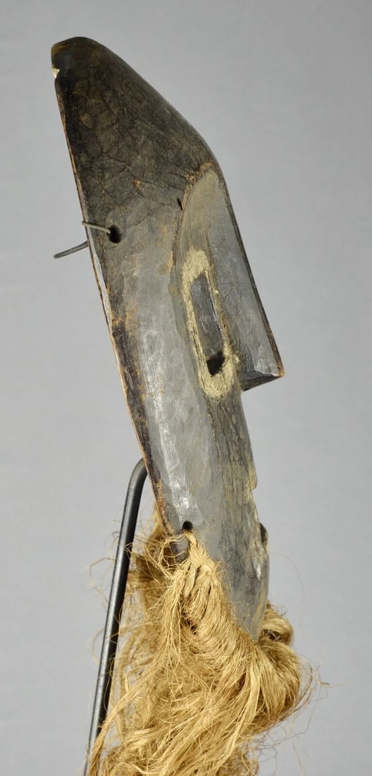 Large KOMO - KUMU wood Mask Ituri Congo Drc African Tribal Art Gallery TA1689 - 9