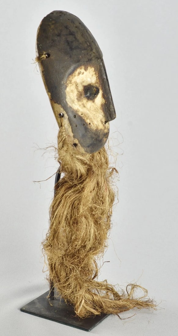 Cute LEGA Lukwakongo Mask Bwami Congo DRC African Tribal Art 1510 - 2