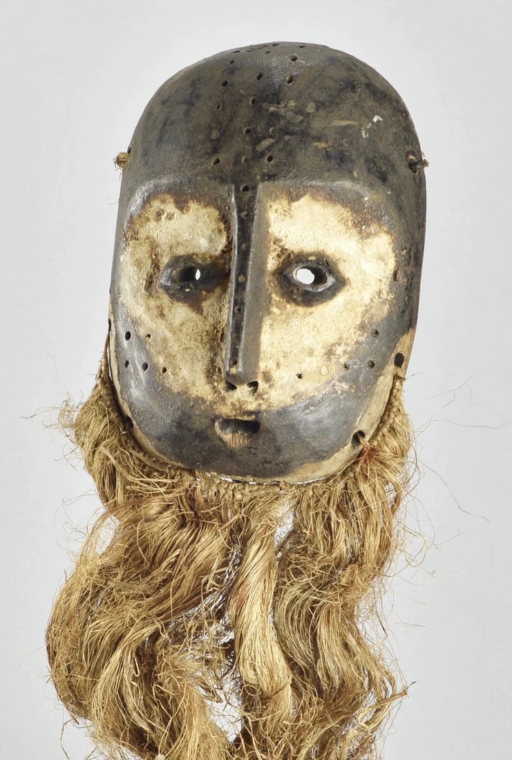 Cute LEGA Lukwakongo Mask Bwami Congo DRC African Tribal Art 1510 - 7