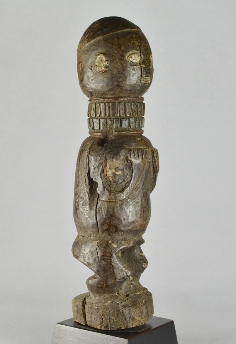 Beautiful figure probably KUYU KOUYOU Congo or Gabon African tribal Art 1712 - 10