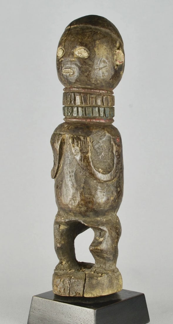 Beautiful figure probably KUYU KOUYOU Congo or Gabon African tribal Art 1712 - 3