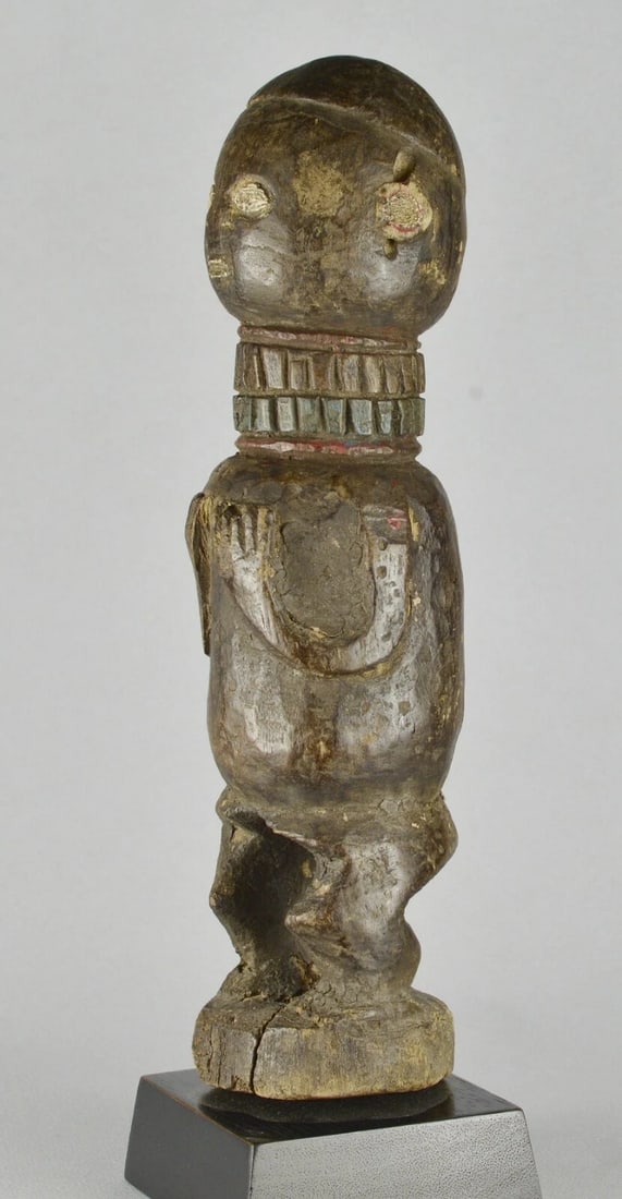 Beautiful figure probably KUYU KOUYOU Congo or Gabon African tribal Art 1712 - 4