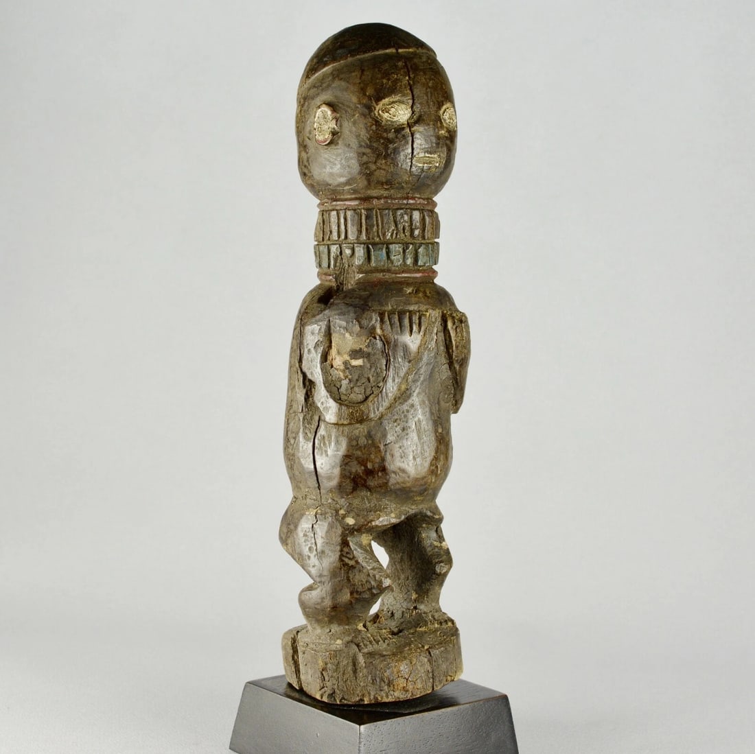 Beautiful figure probably KUYU KOUYOU Congo or Gabon African tribal Art 1712 - 8