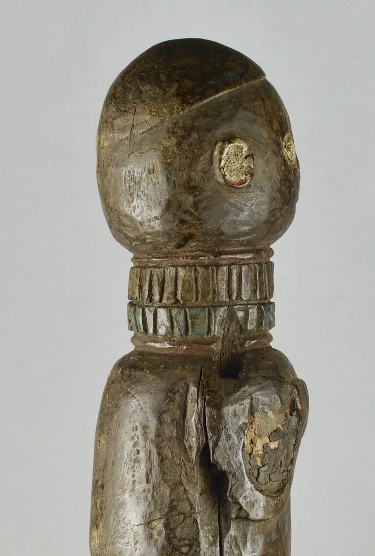 Beautiful figure probably KUYU KOUYOU Congo or Gabon African tribal Art 1712 - 9