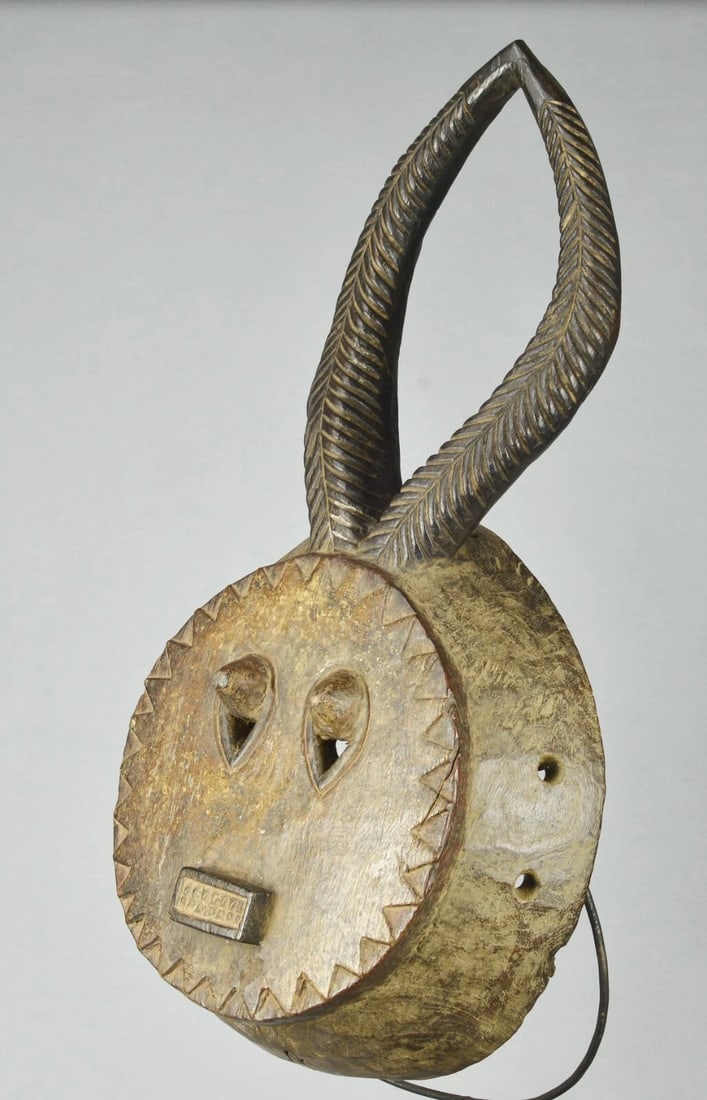 BAULE Large 27 " Mask African Art Baoule Ivory Coast African Art 1714 - 2